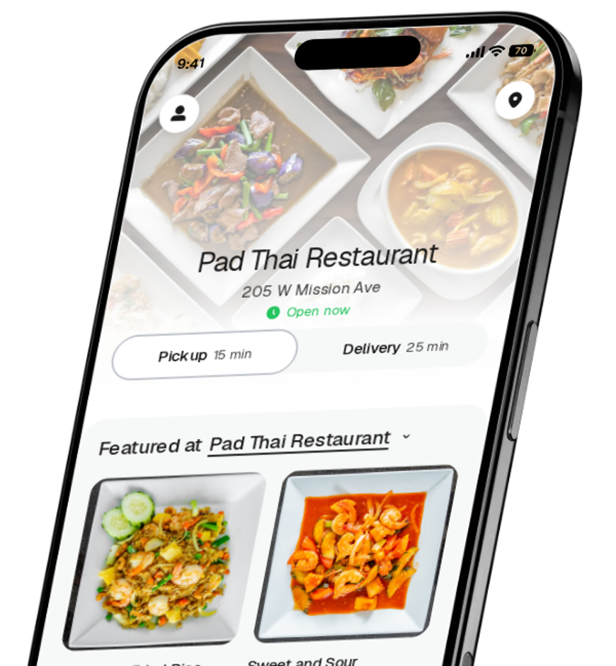 Pad Thai Restaurant app preview